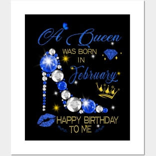 February Queen Birthday Posters and Art